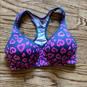 Gently used, Pink brand yoga sports bra